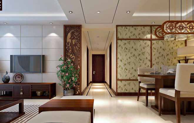龙湖·枫香庭-两居室-中式风格