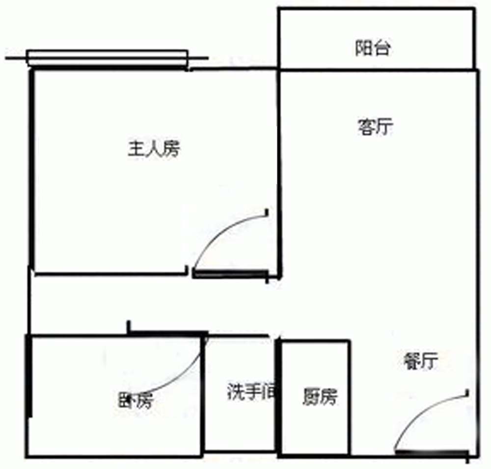 风临洲-现代简约-二居室