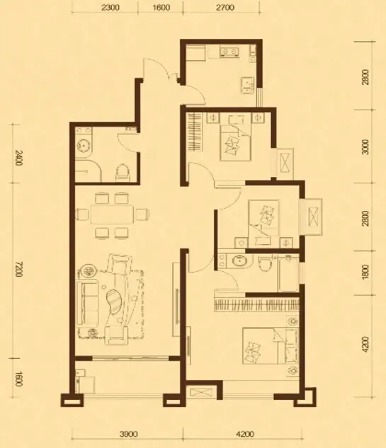 西安阳光台365现代简约家居