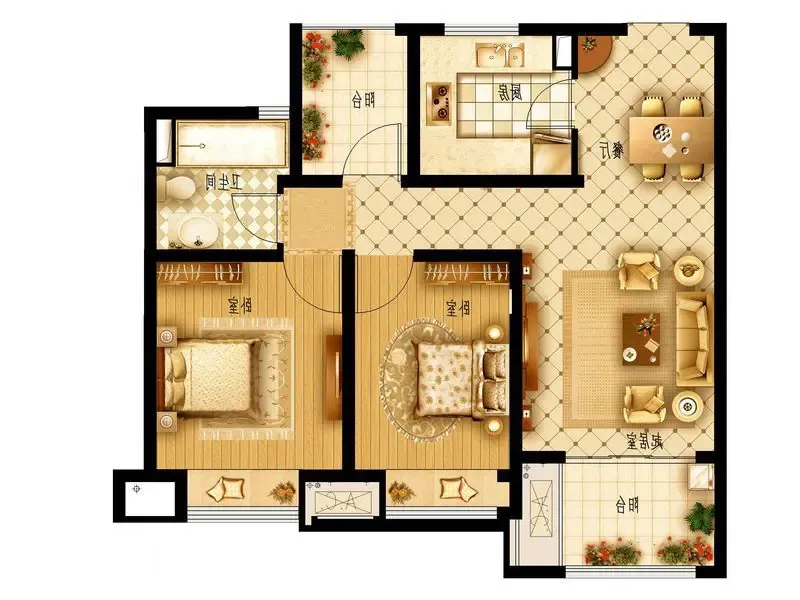 信达蓝爵——简约美式