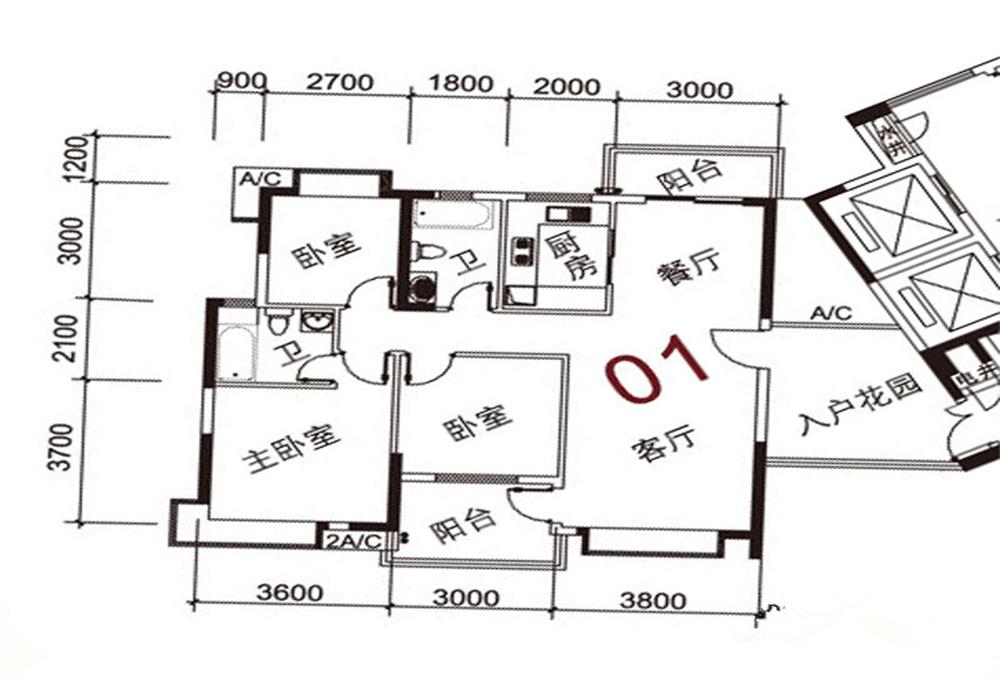 海逸锦绣誉峰-现代风格