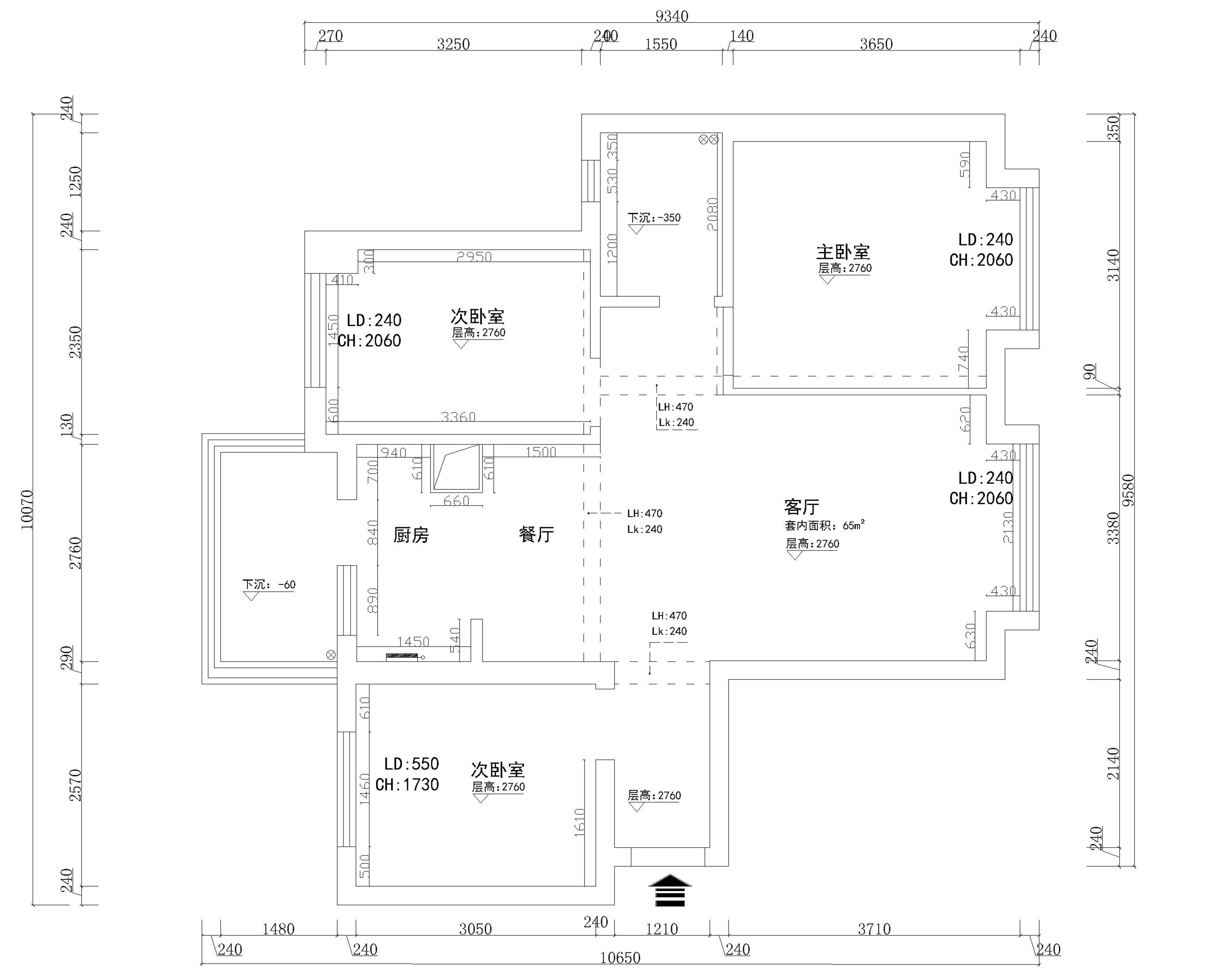 兰亭都荟大气三局室