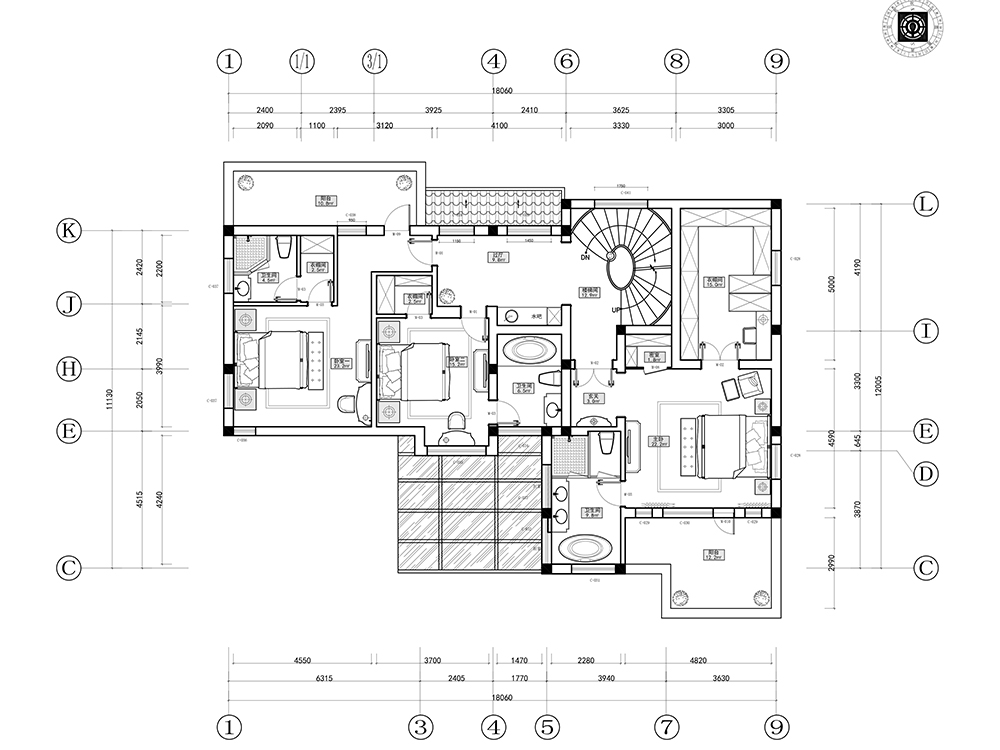 泰晤士小镇建筑面积220㎡欧式风格