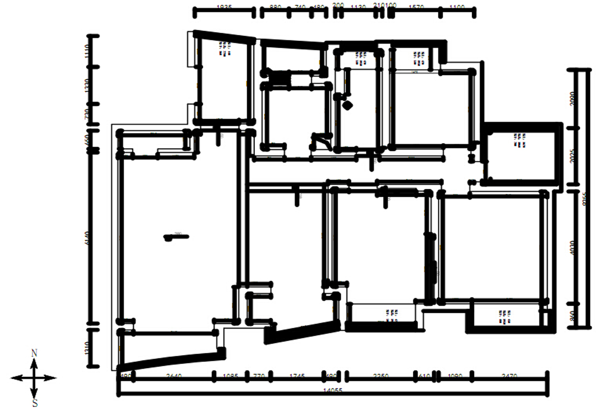 嘉怡水岸－现代中式－三房两厅