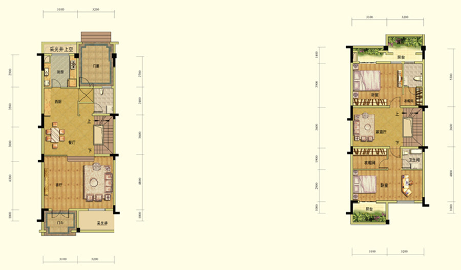 融创凡尔赛花园-别墅-367.23平米-装修设计