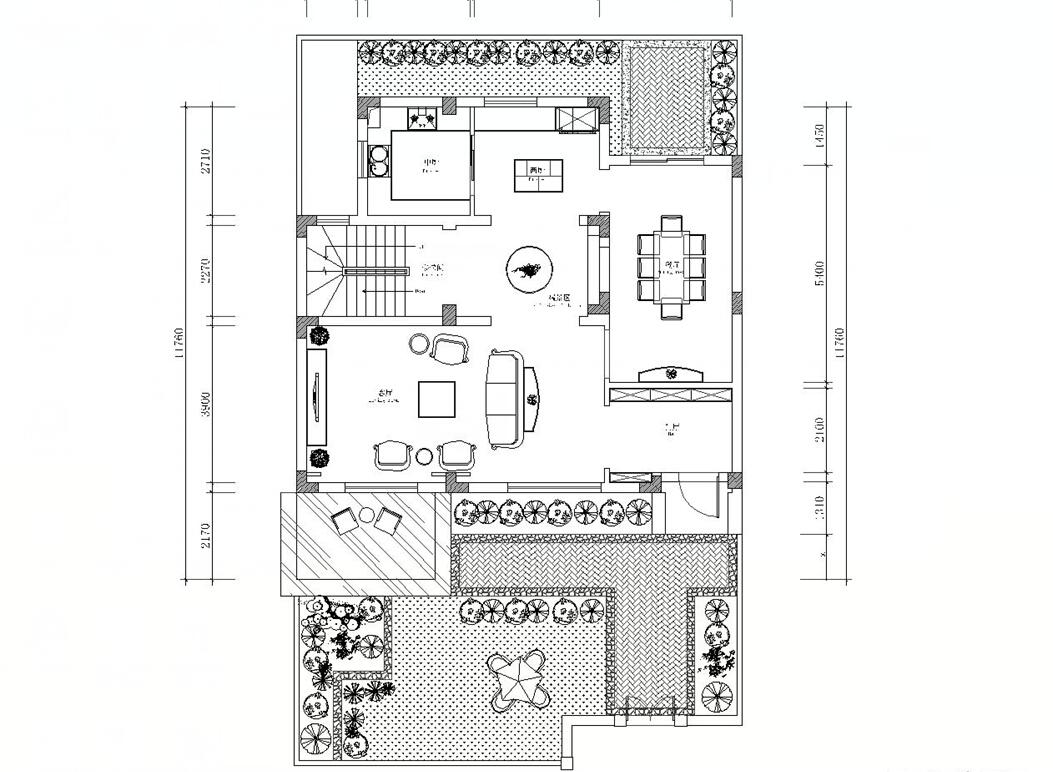 百乐时代广场93平两室两厅一卫现代简约风格效