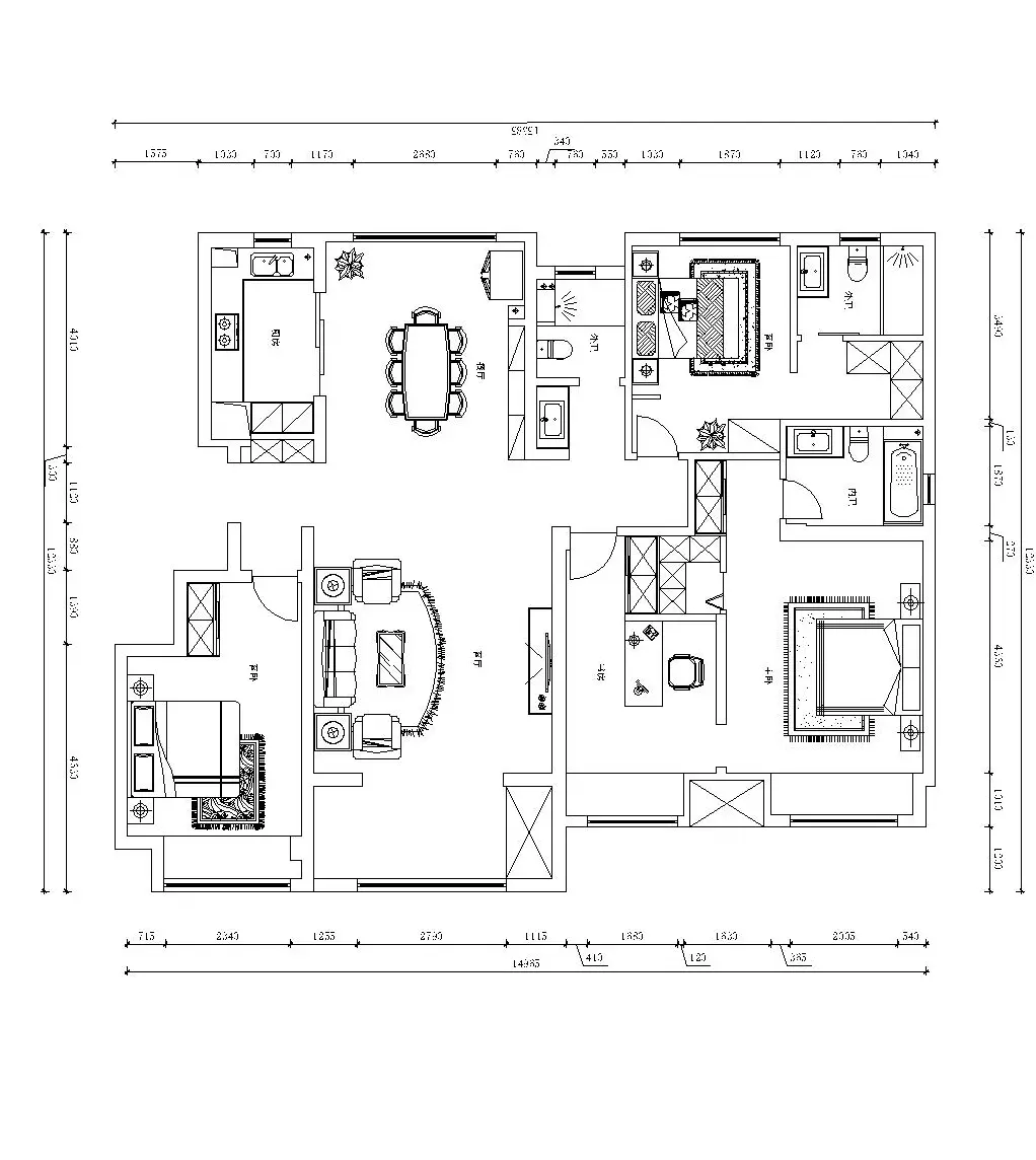 中海8號公館 160平 現代簡約