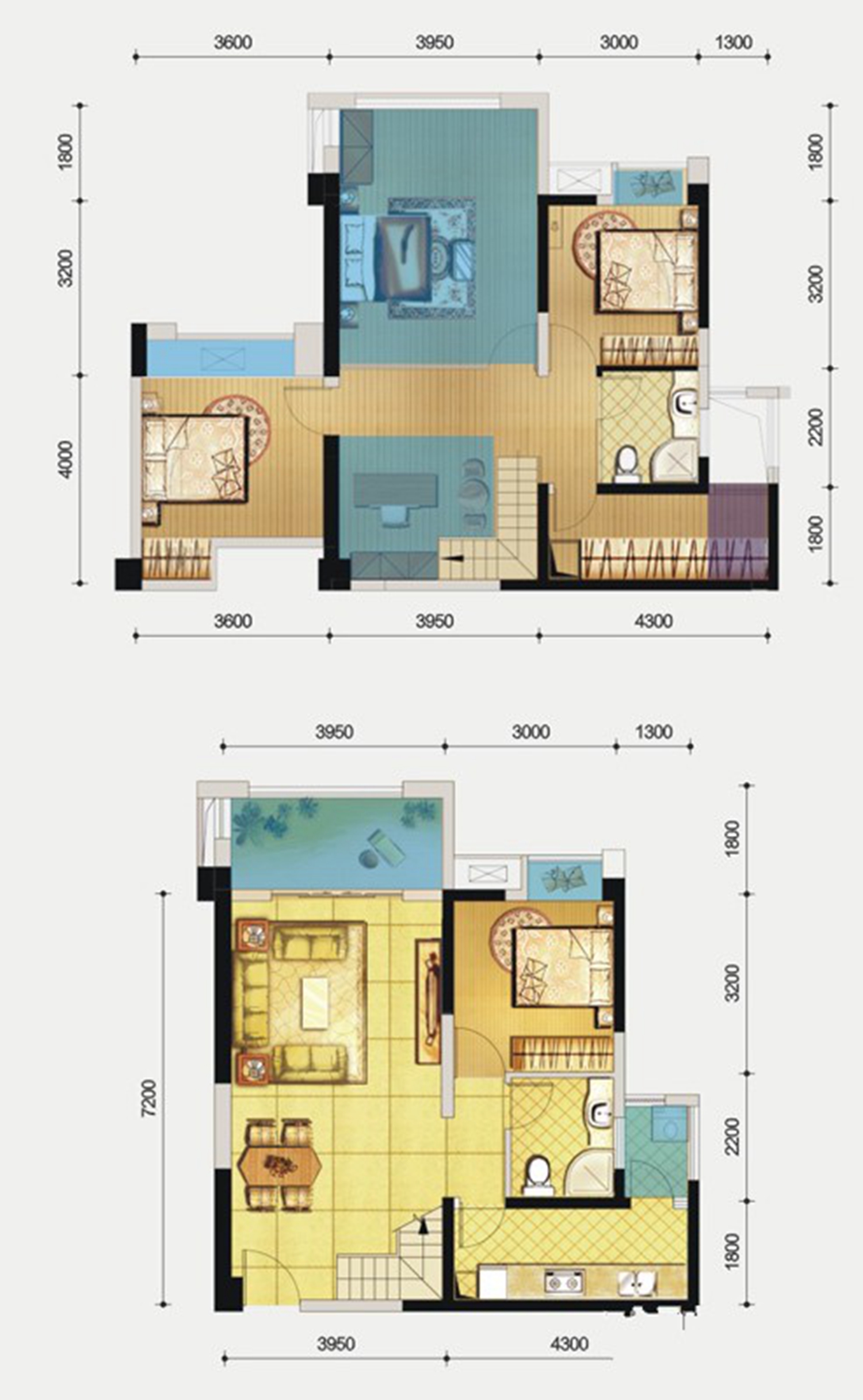 中铁西城121㎡现代简约风格实景图