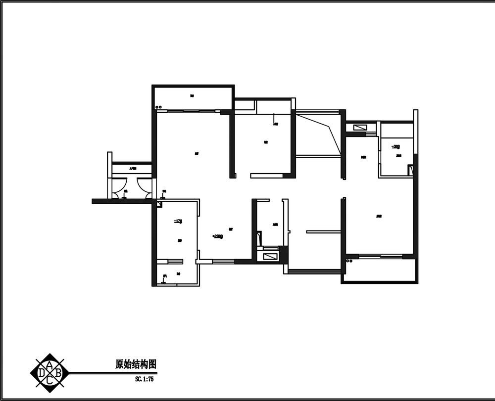 中航天逸A3栋B单元01户型