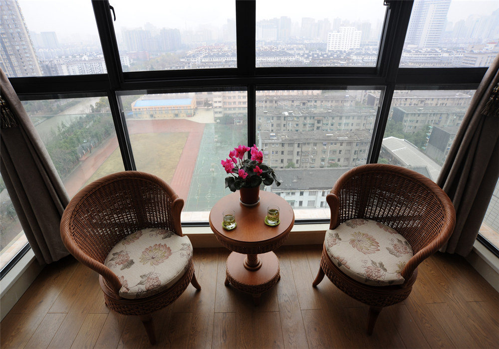 潮王公寓-三居室-现代中式
