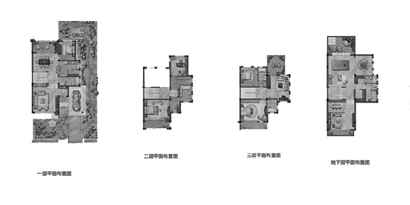 南京依云溪谷--700平米--美式风格