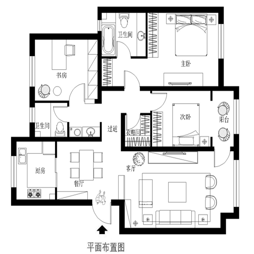 15.5万品味三口之家桃源古居