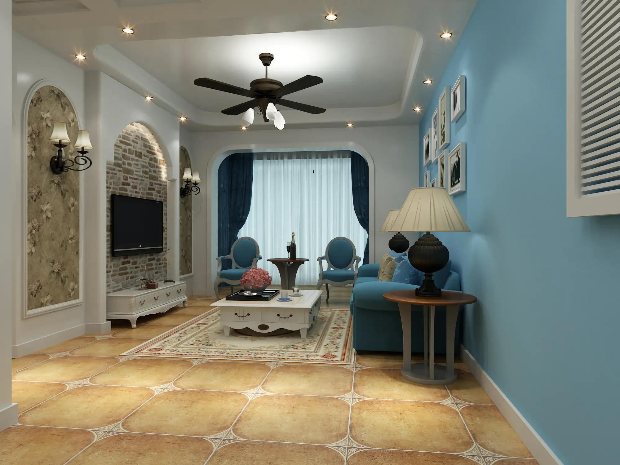 地中海风格,海洋清新感!