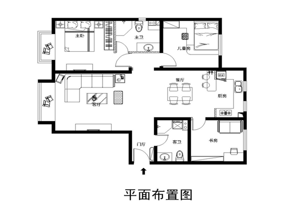 御华园简约三居，我的家不简单